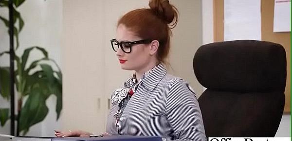  Hot Nasty Cute Girl (Lennox Luxe) With Big Juggs Like Sex In Office vid-20